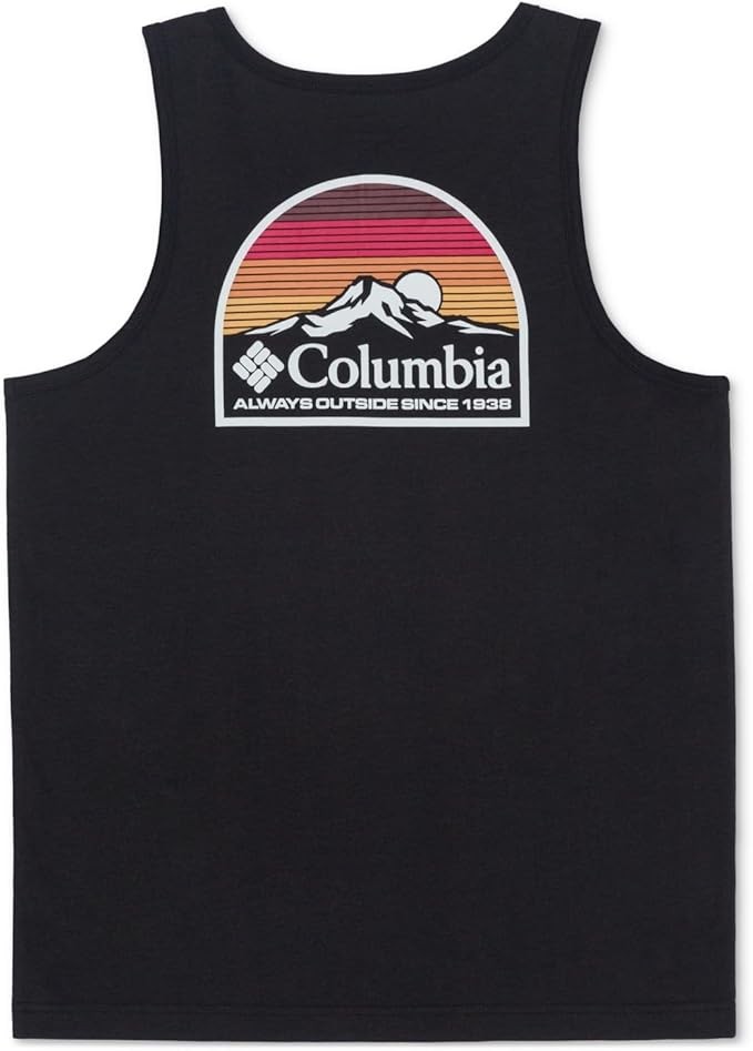 Columbia Men Regular fit Sleeveless Tank Top Shirt Black XXL