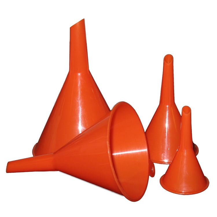 4pc Nesting Automotive Funnel Set For Various Fluids 2" - 4.7" (Pack of 24 Sets)