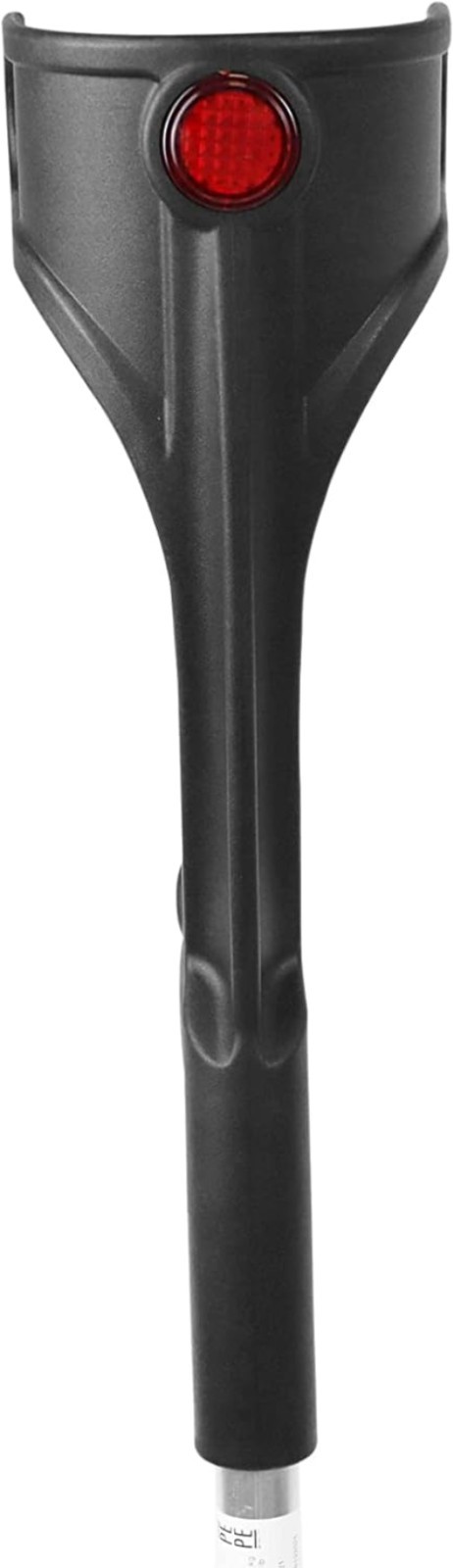 Stylish Black Forearm Crutches for Adults - Lightweight & Adjustable, Set of 2