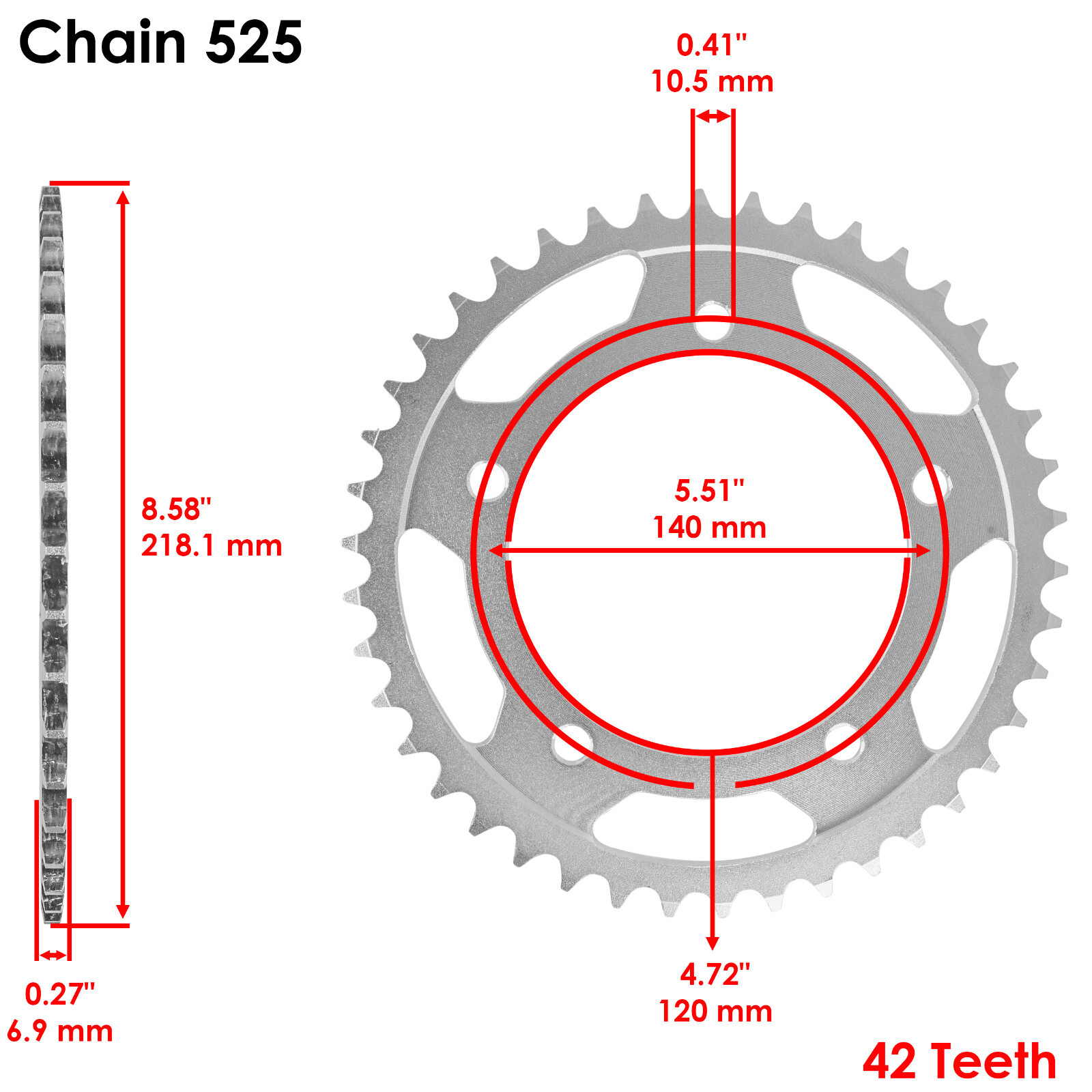 Drive Chain & Sprockets Kit for Suzuki GSX-R750 GSXR750 2000 01 02 03 04 2005