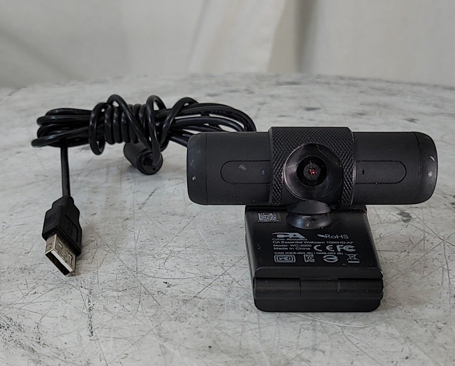 CYBER ACOUSTICS WC-2000 Essential Webcam 1080HD-AF
