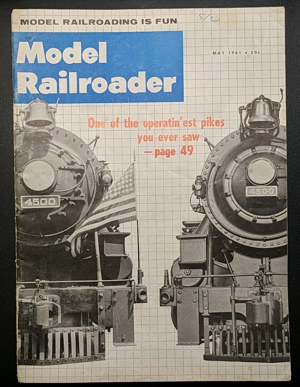 1961 Year MR HO Scale Model Railroader Magazine Lot of 12 (Full Year)