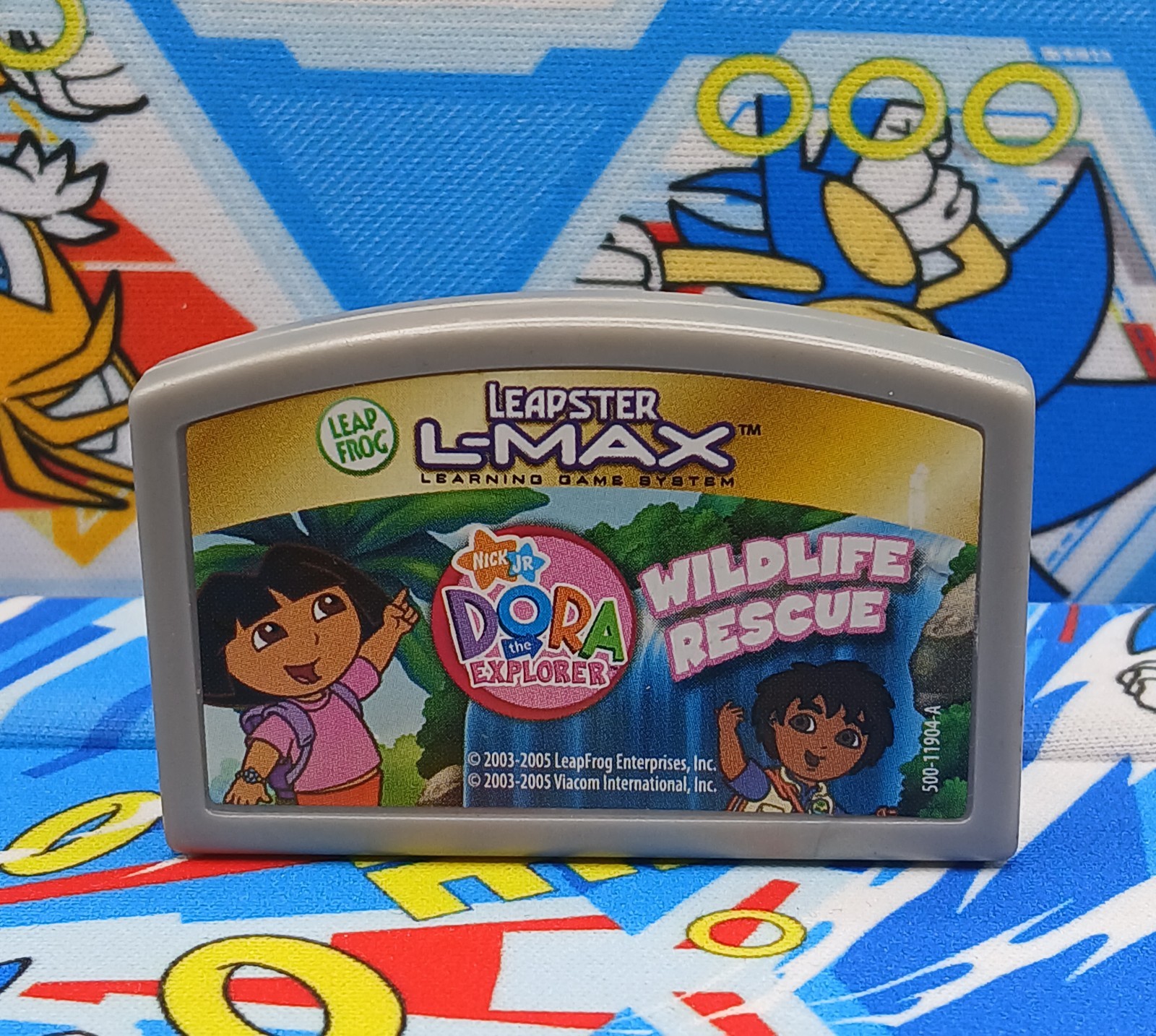 Leapster L-Max Explorer Dora The Explorer Wildlife Rescue Game Cartridge Only