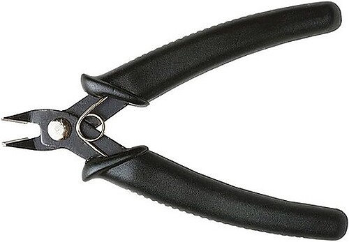 Excel Soft Grip Sprue Cutter (Black) - Hobby and Plastic Model Cutting Tool