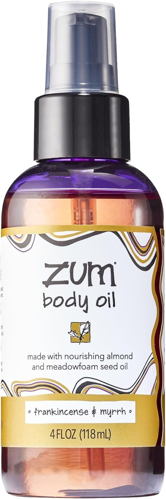 Indigo Wild Zum Frankincense & Myrrh Body Oil - Nourishing Body Massage Oil for