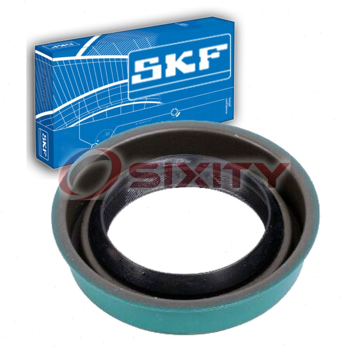 SKF Rear Transfer Case Output Shaft Seal for 1987 Chevrolet V10 Gaskets sk