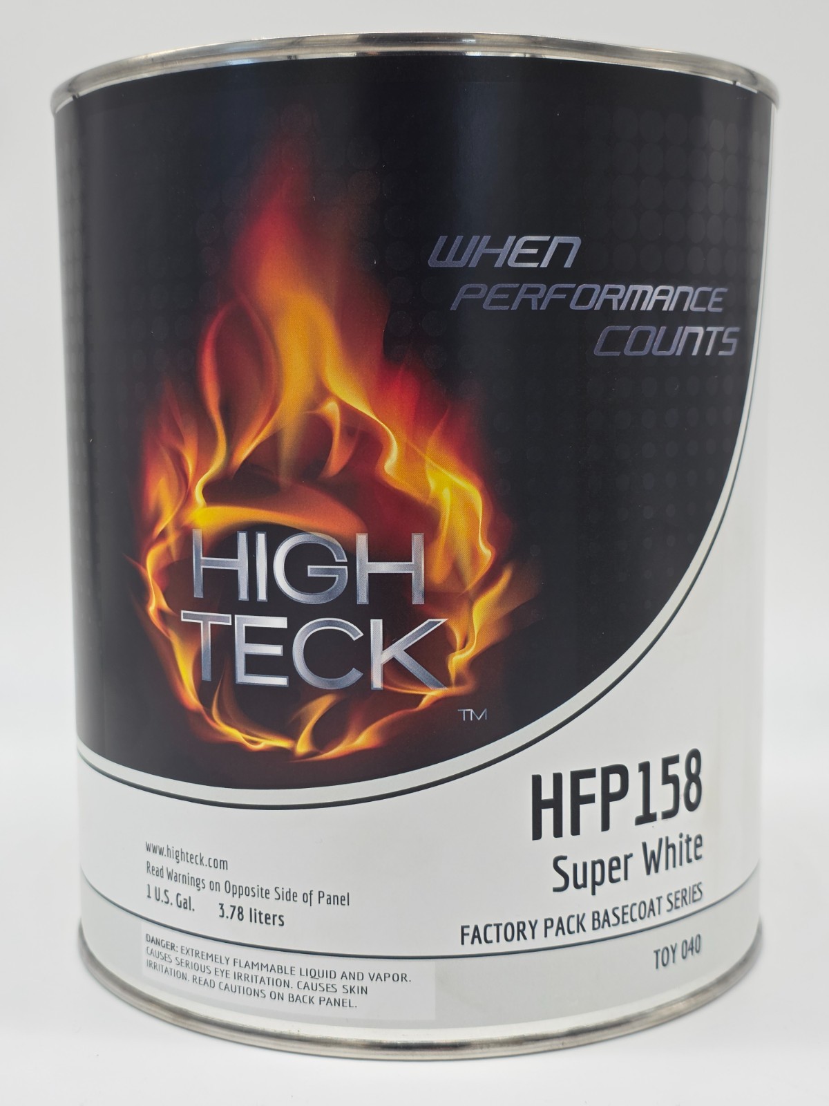 HIGH TECK Toyota 040 Automotive Basecoat GALLON HFP158 Super White