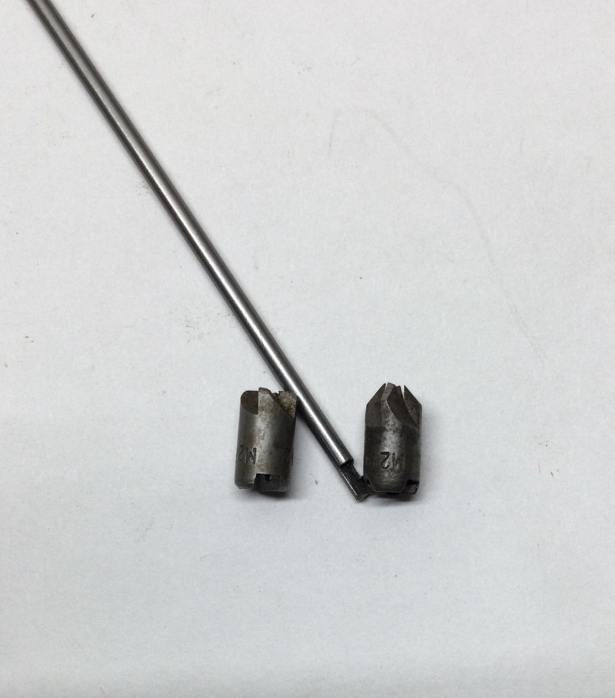 1/4" Reverse Counterbore & Reverse 82 Degree Countersink Cutter with 6" Arbor