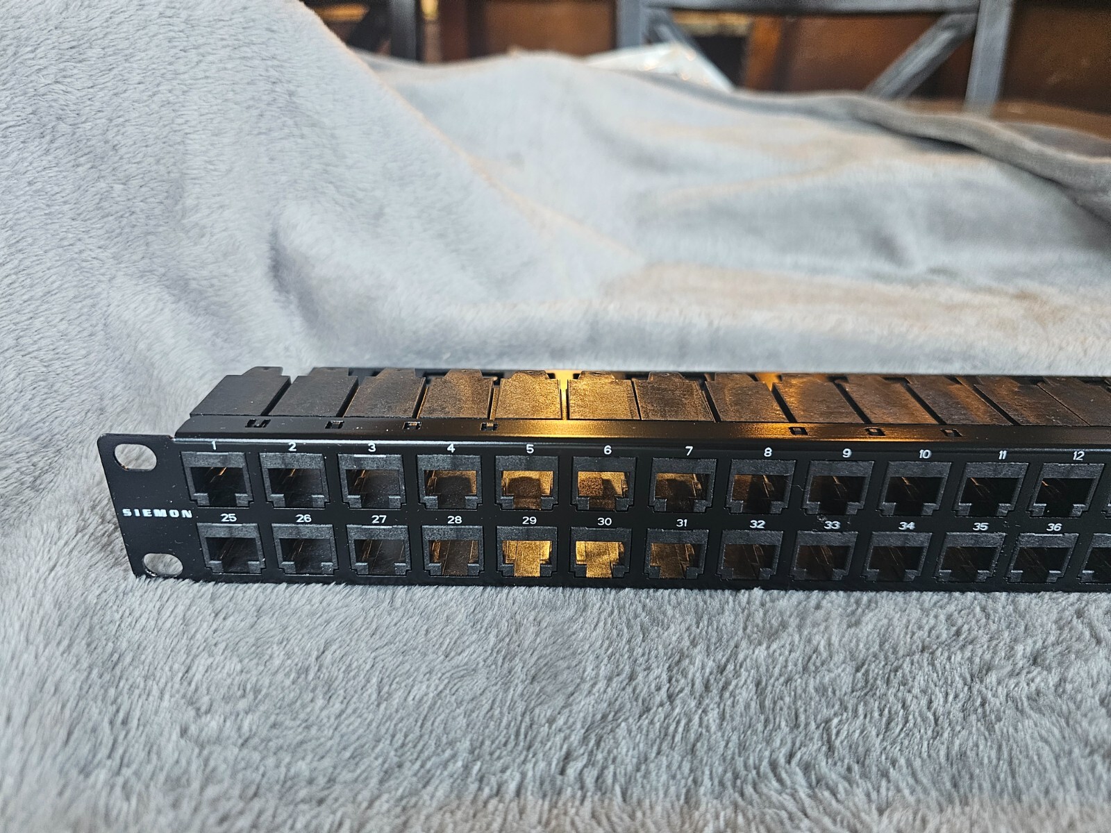 SIEMON Z PNL U48E Z MAX SHIELDED EMPTY PATCH PANEL 48 PORT