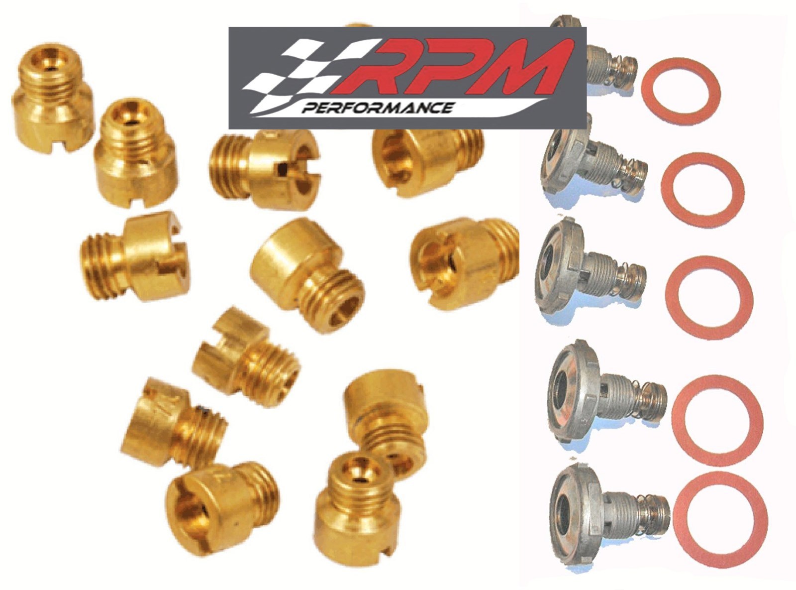 Holley Carburetor MAIN JETS KIT 50-109 ANY SIZE 30 PACK & 5 POWER VALVES 1/4-32