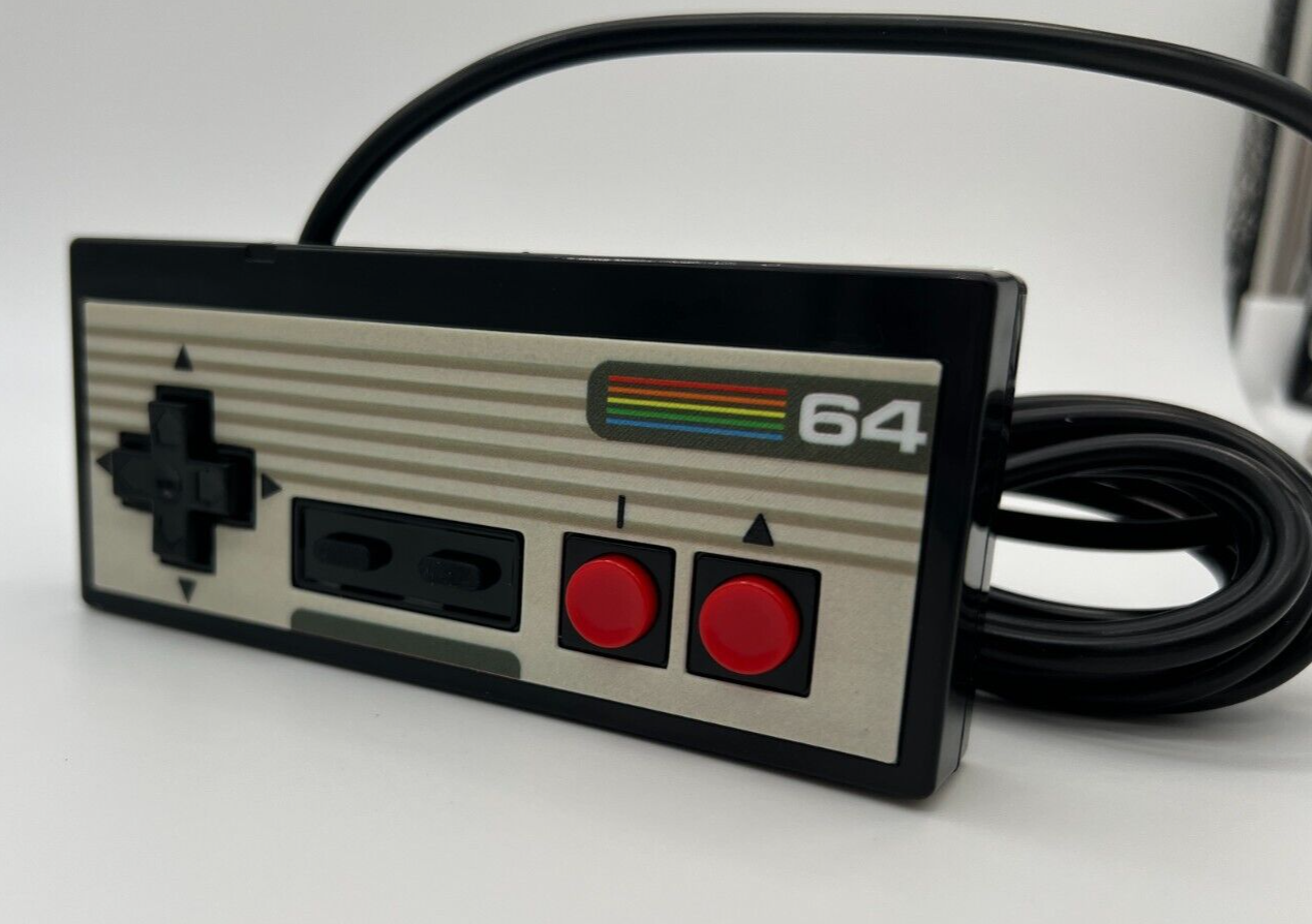 Commodore 64 C64 Atari 2600 Flashback 9 X Controller Joystick Up to Jump Gamepad