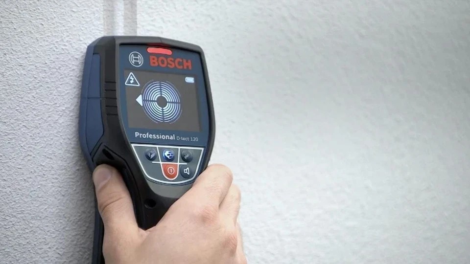 Bosch D-TECT120 Wall and Floor Detection Scanner (Blue),Free Shipping