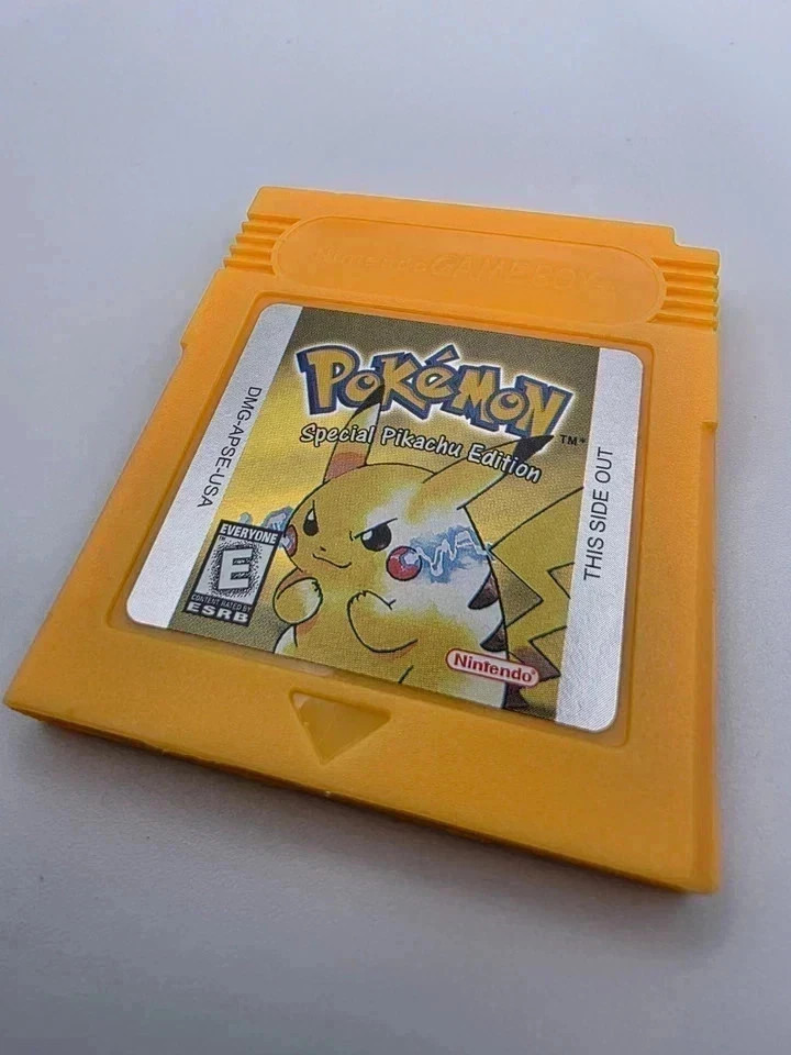 Game Card Yellow Version For Pokemon GBC