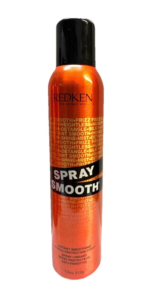 redken spray smooth frizz distant protection spray 7.5oz scuff/dented bottle