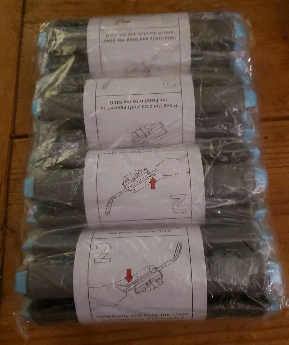 Fasaniy Golf Club Holder  ( 4PC, Gray Cyan) NEW