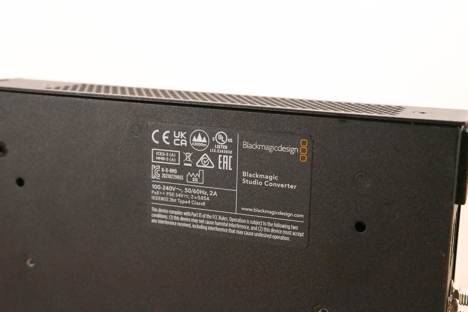Blackmagic Design Studio Converter CG01WSF