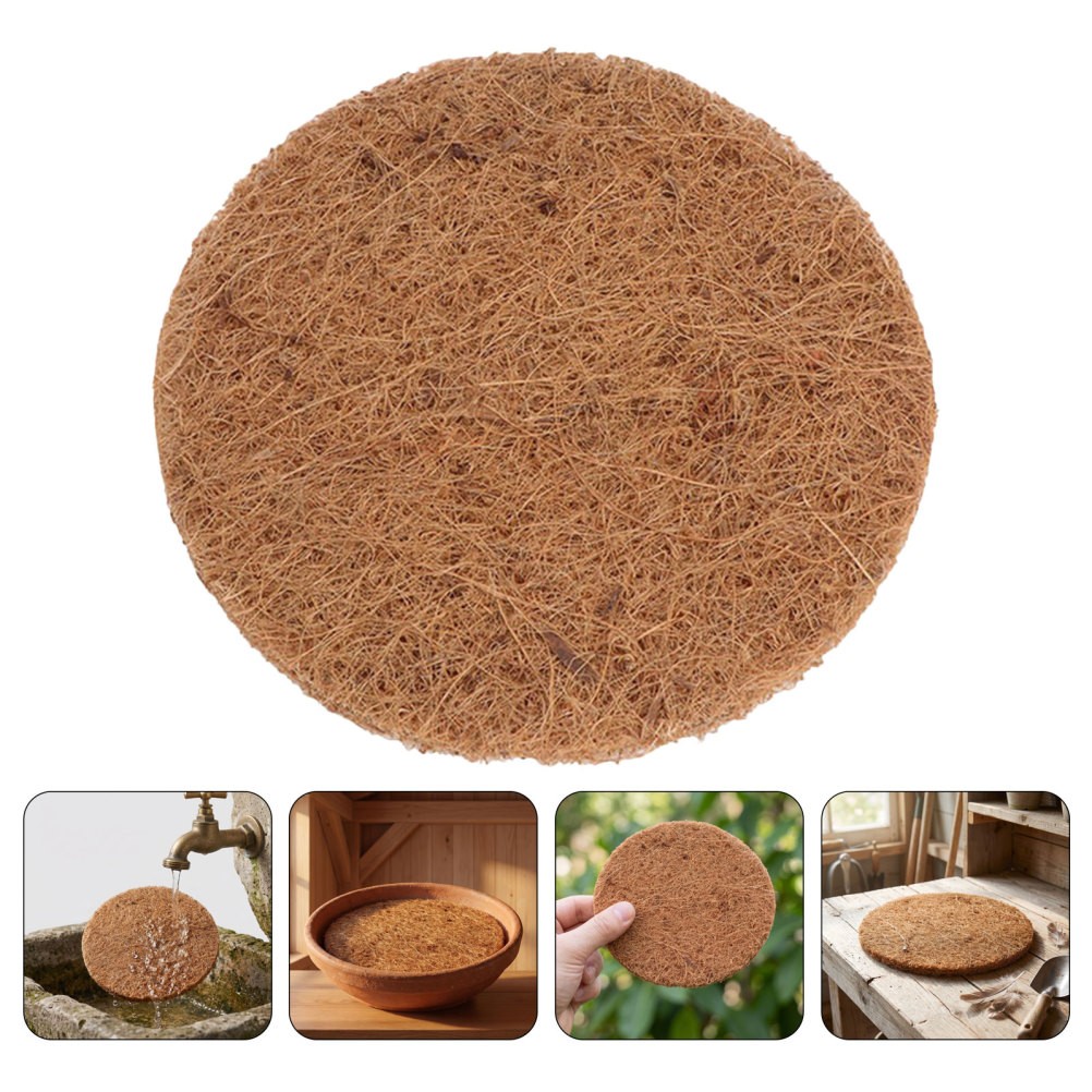 12Pcs Reusable Coconut Bird Nest Pads Comfortable Pigeon Cage Nest Liners