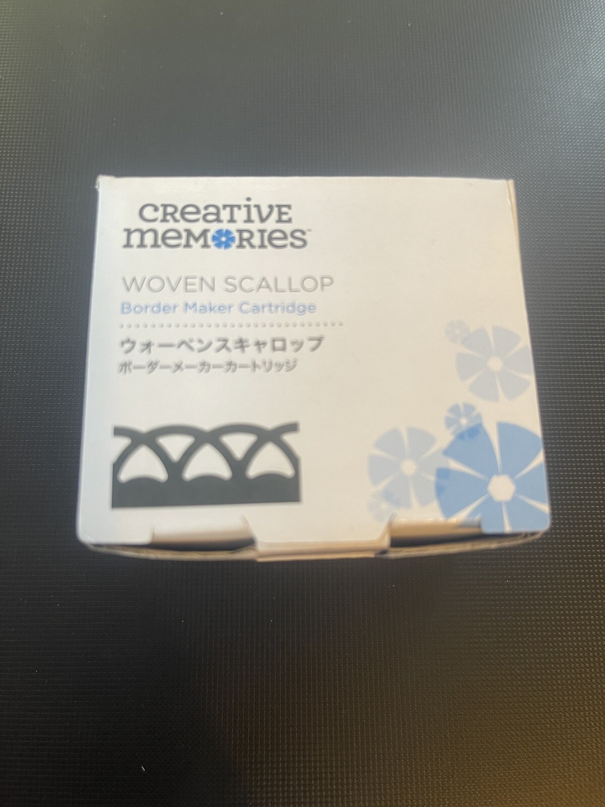 CREATIVE MEMORIES ~ Border Maker Cartridge ~ WOVEN SCALLOP