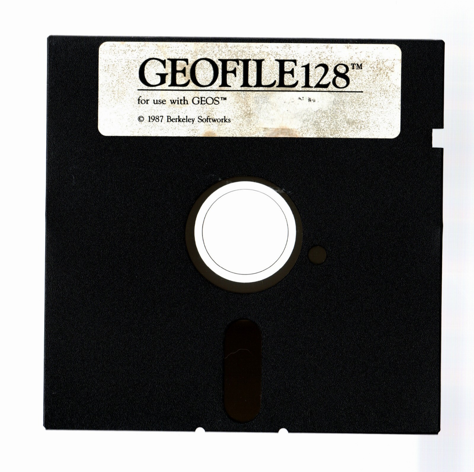 Commoddore 64-128 - GeoFile 128 - Original - 5.25 Disk