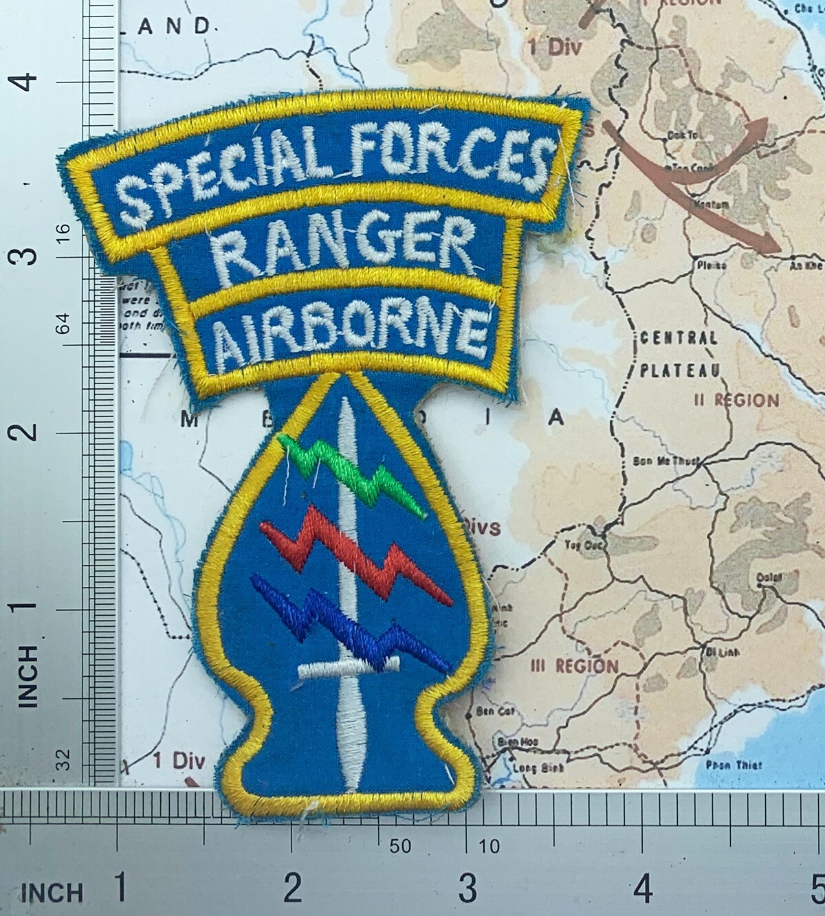 1 patch , us ranger , us special forces , airborne , arrow head , p2-10