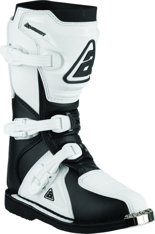 Answer 446647 AR1 Boot Black/White Youth Size - 1