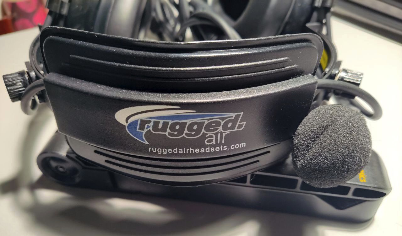 Rugged Radios - Rugged Air General Aviation Headset Headphones with Case
