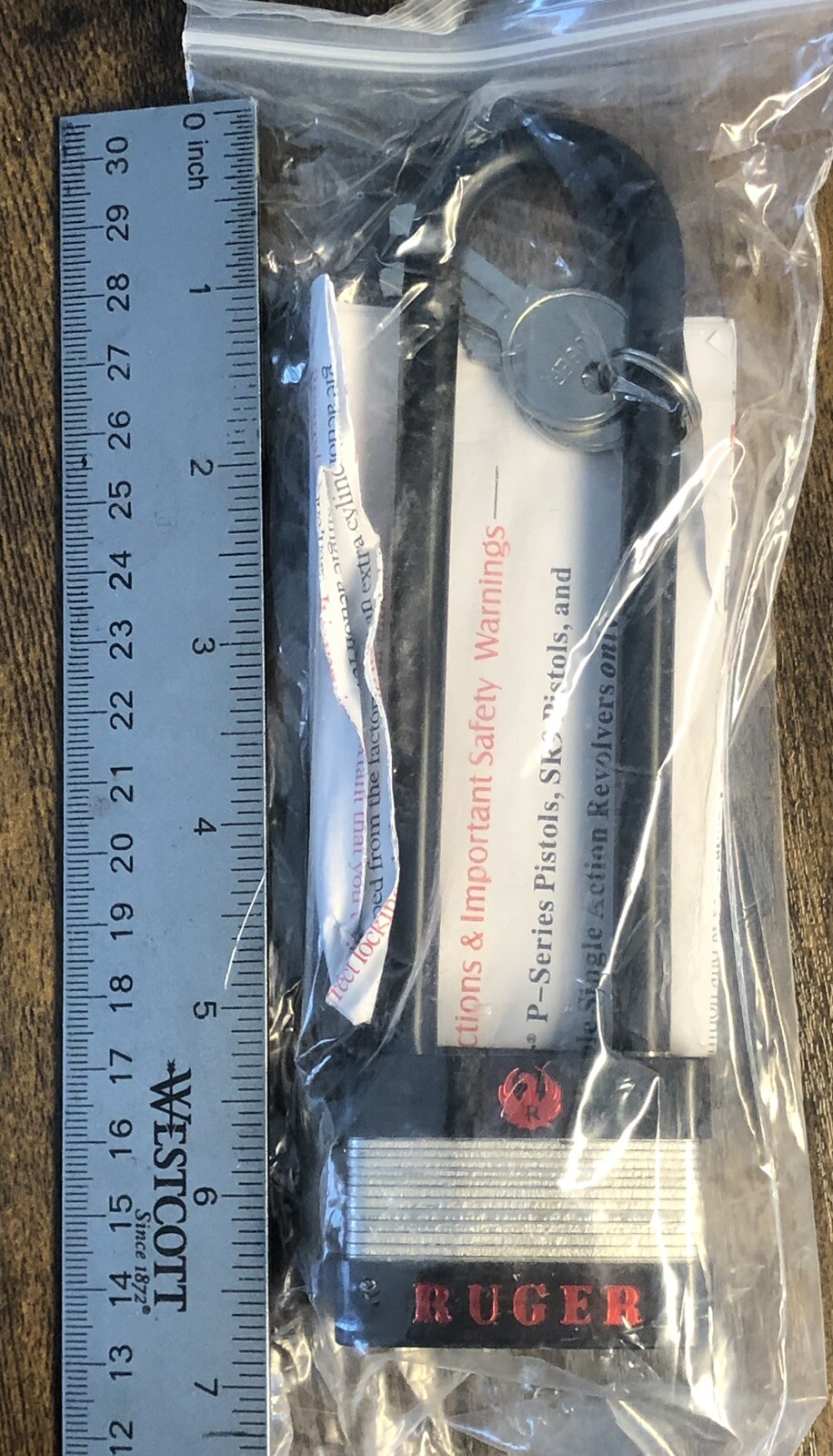 Ruger Gun Lock Model 5050 w/Manual and Two Keys