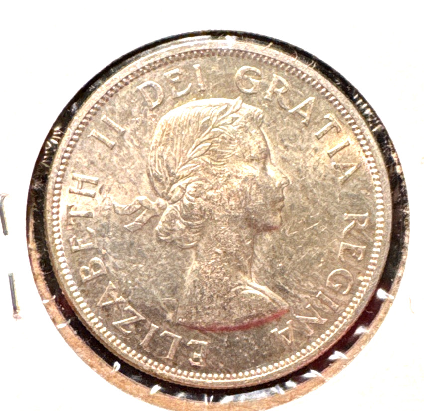 Canada 1963 silver dollar KM 58 Gem BU