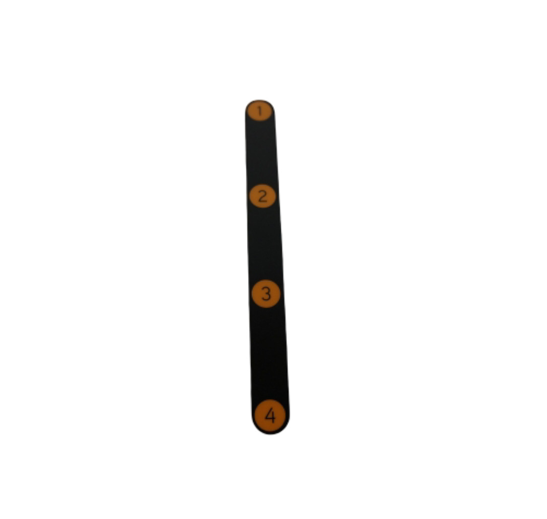 Matrix Fitness FW211 Strength System Adjustable Indication Decal 1000307865