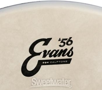 Evans EQ4 Calftone Bass Drumhead - 18"