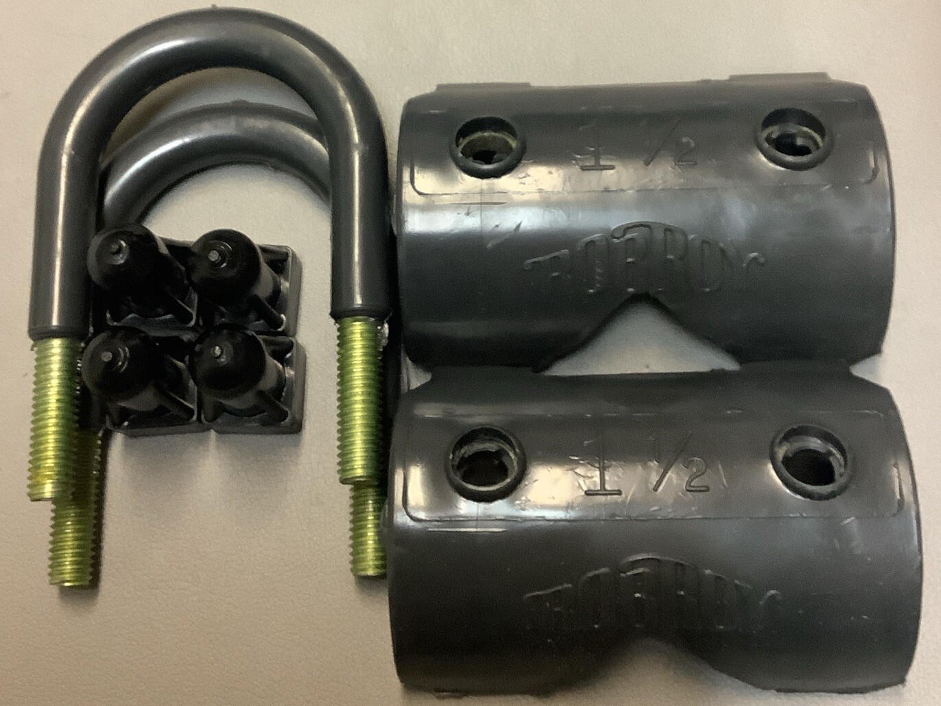 NEW 2PK Of ROBROY PBRA-1-1/2-NSB Clamp (B418)