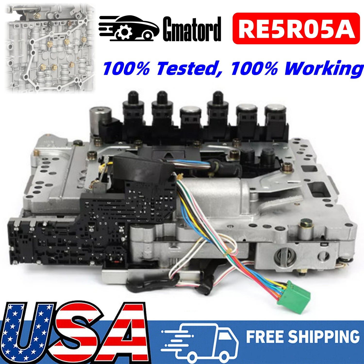 RE5R05A TCM Transmission Valve Body Solenoid For Nissan Xterra /Titan 0260550002