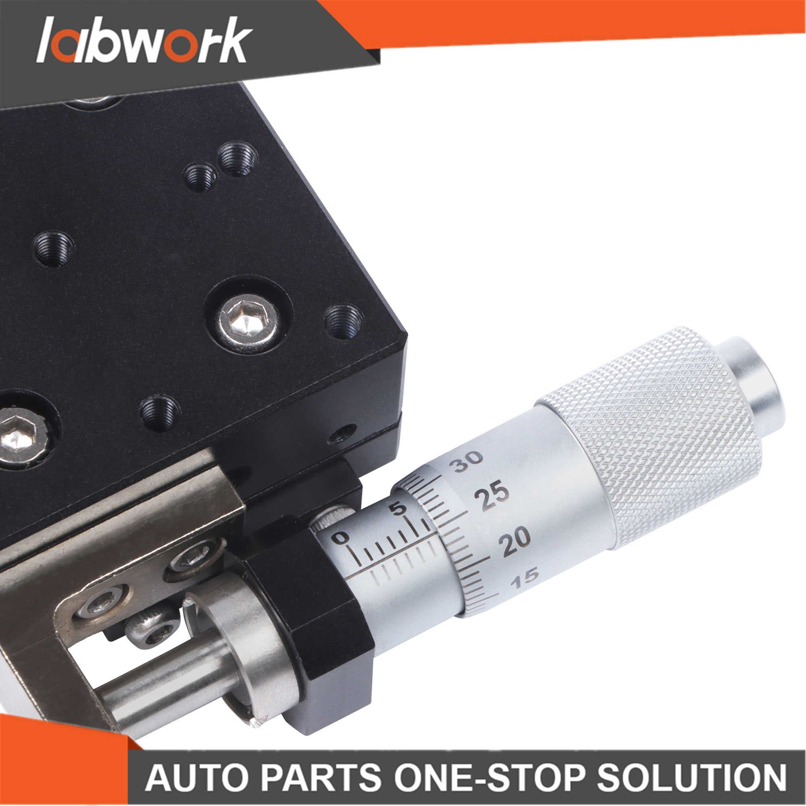 Labwork Precise Linear Stage SEMX40-AS X Micrometer Sliding Table Bearing Trim