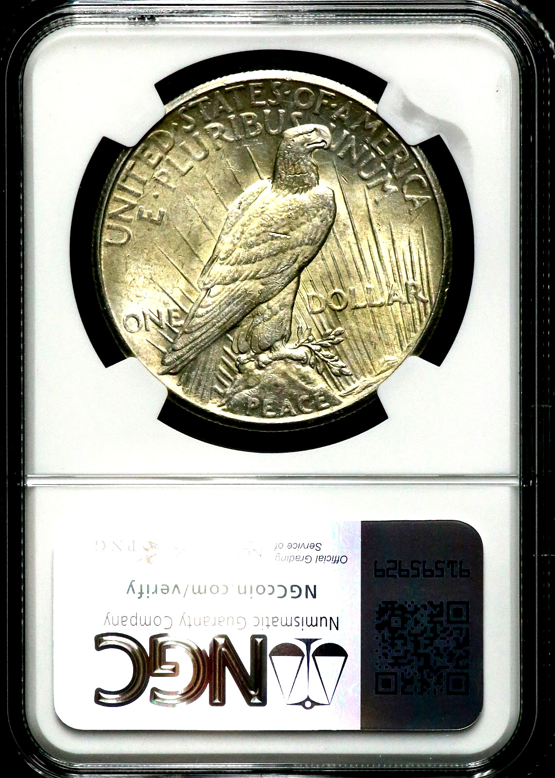 1927 Peace Silver One $1 Dollar - NGC MS 61 CC808