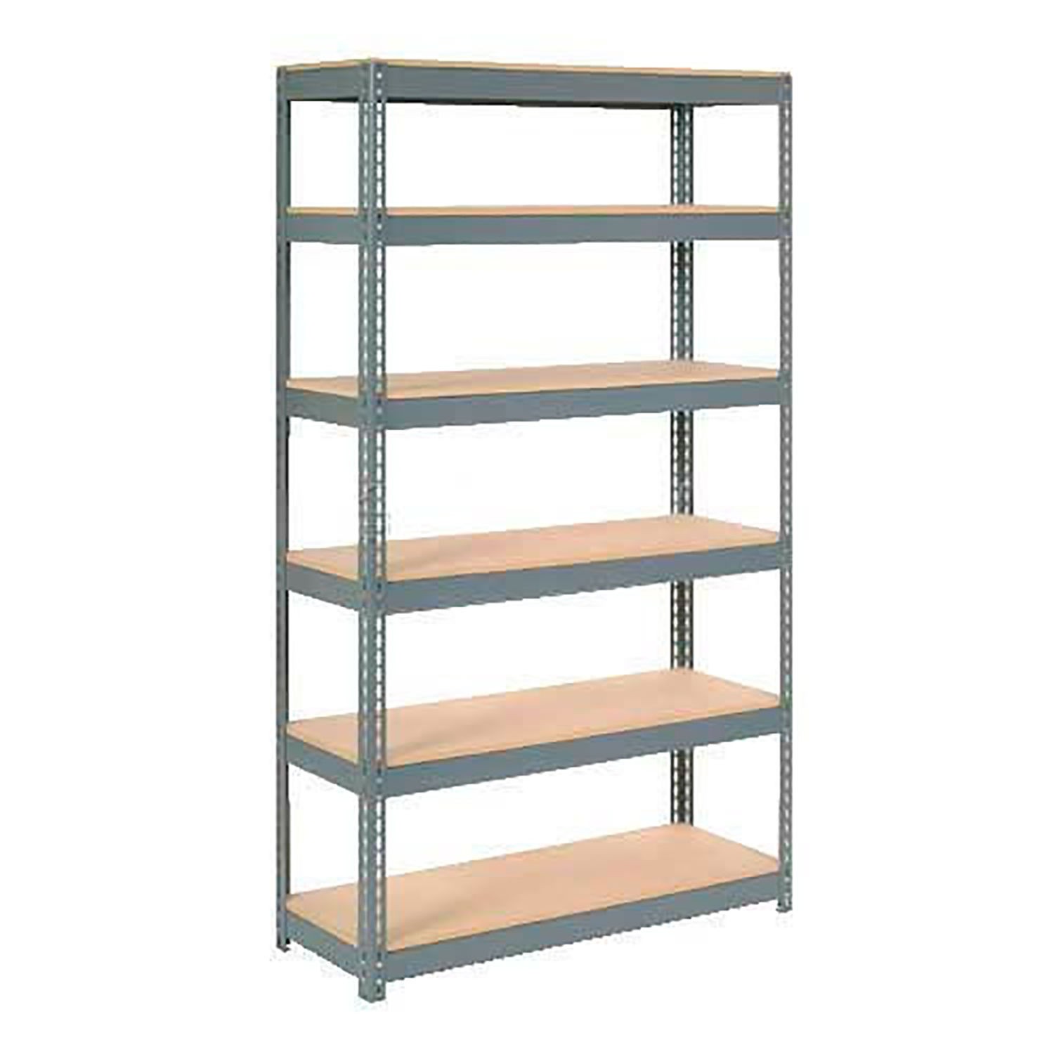 Global Industrial Extra Heavy Duty Shelving 48"W x 12"D x 96"H With 6 Shelves