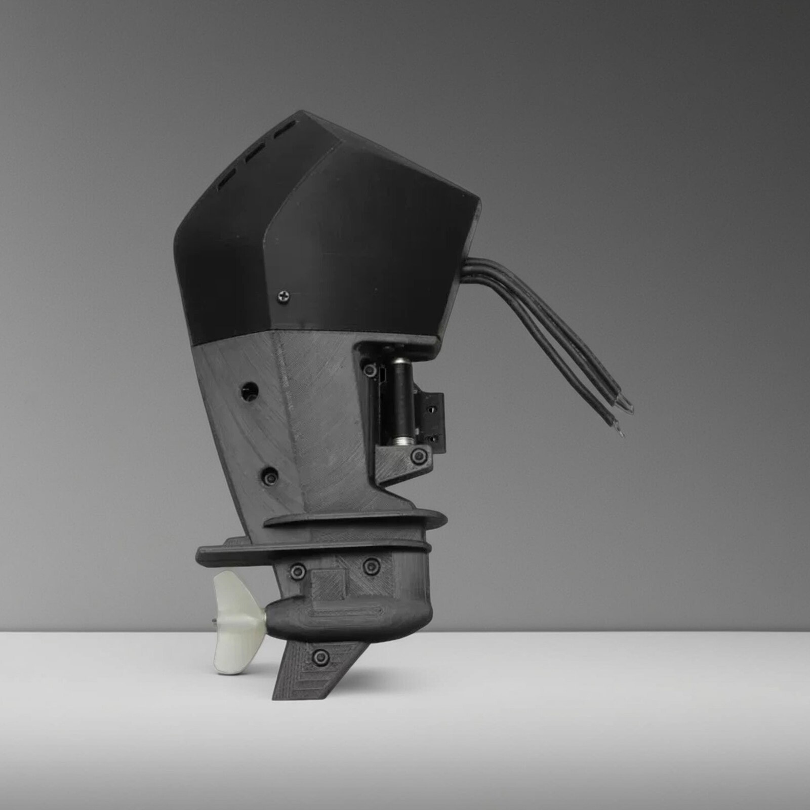RC Boat Outboard Motor External Engine 3D Printed Shell for DIY Small-scale ShCJ