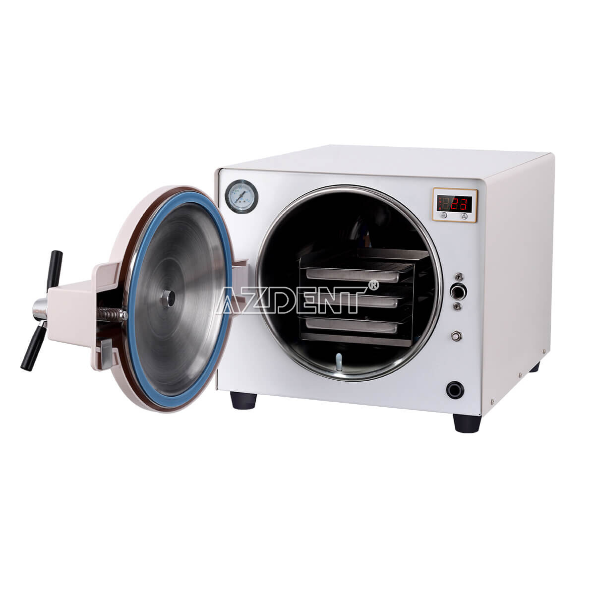 Dental Autoclave Steam Sterilizer Medical Drying Class B Steam Sterilizer + Gift