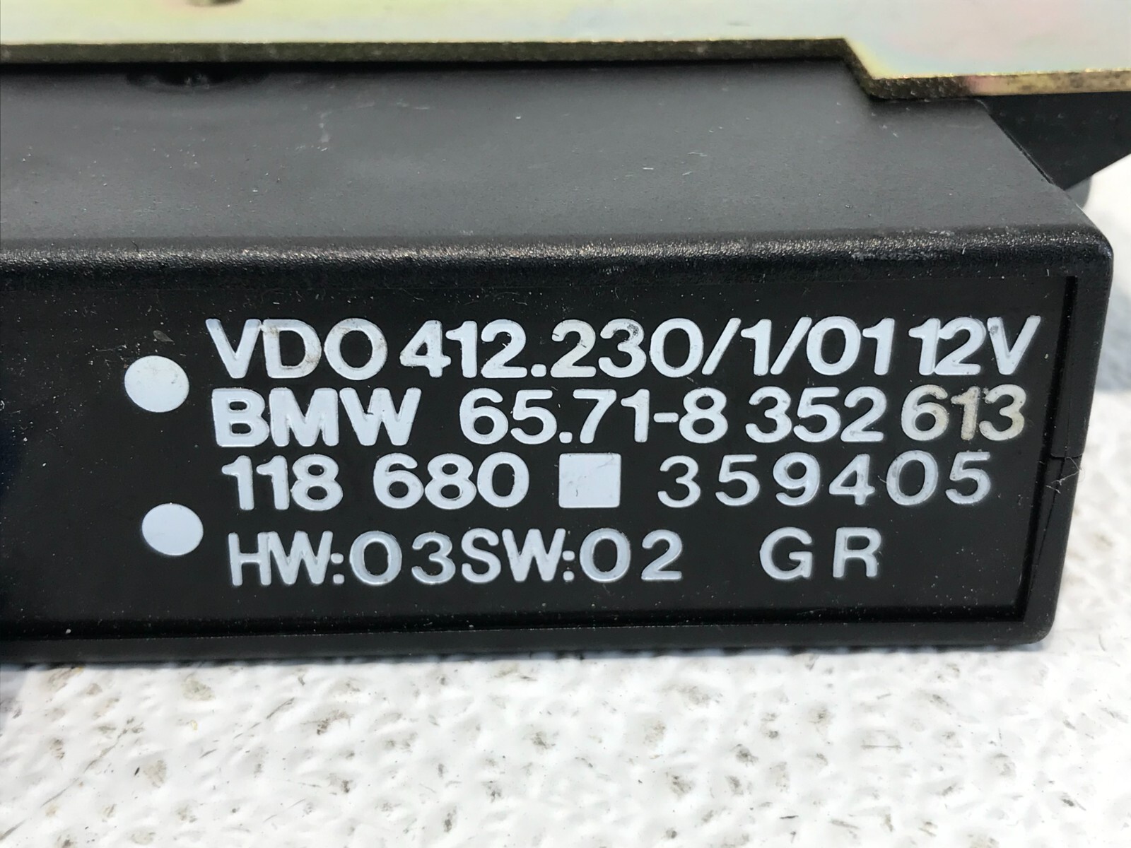 97-00 BMW 528I CRUISE CONTROL MODULE AT 65.71-8352613
