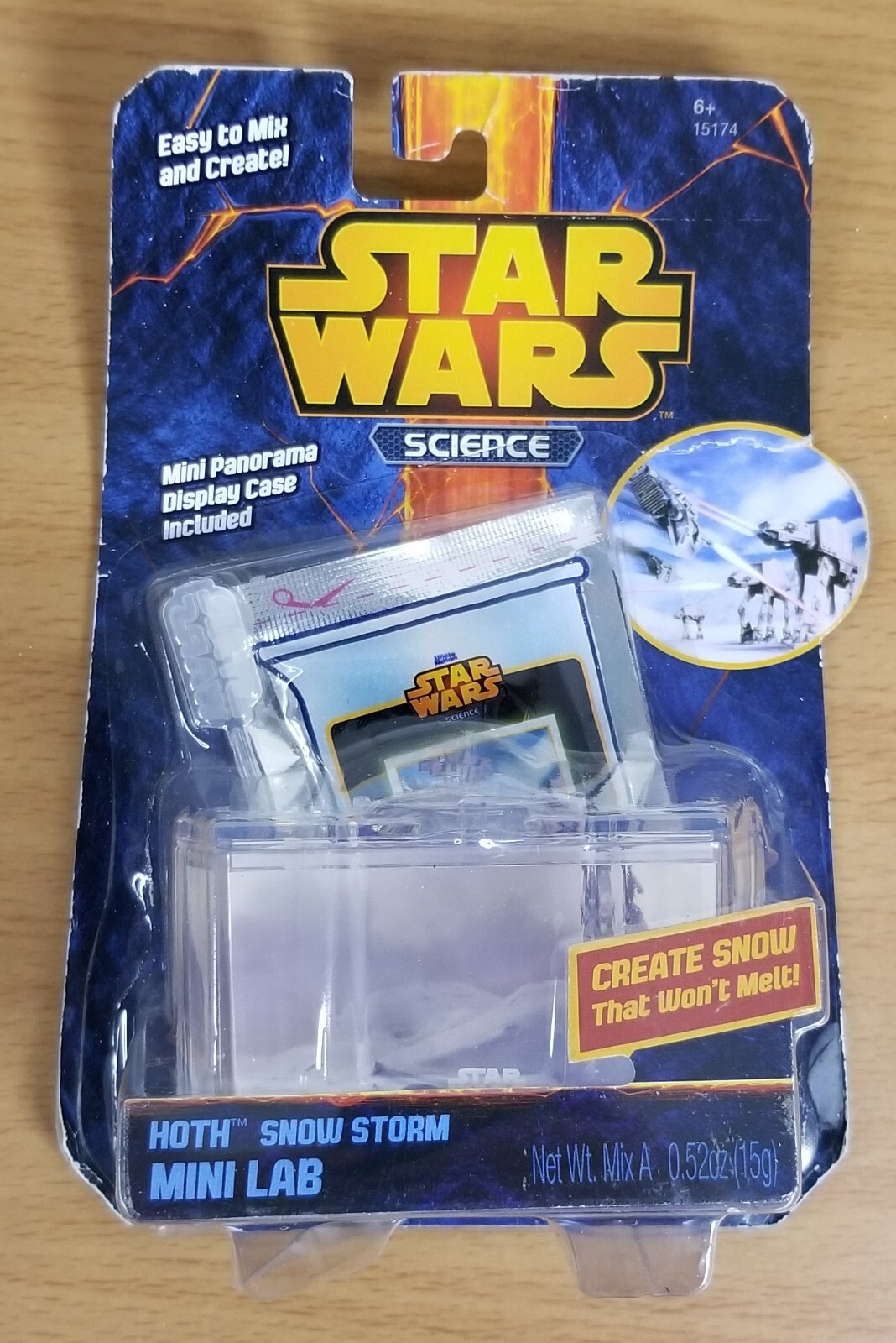 Star Wars Science Hoth Snow Storm Mini Lab Uncle Milton 2014 New Damaged Pkg B