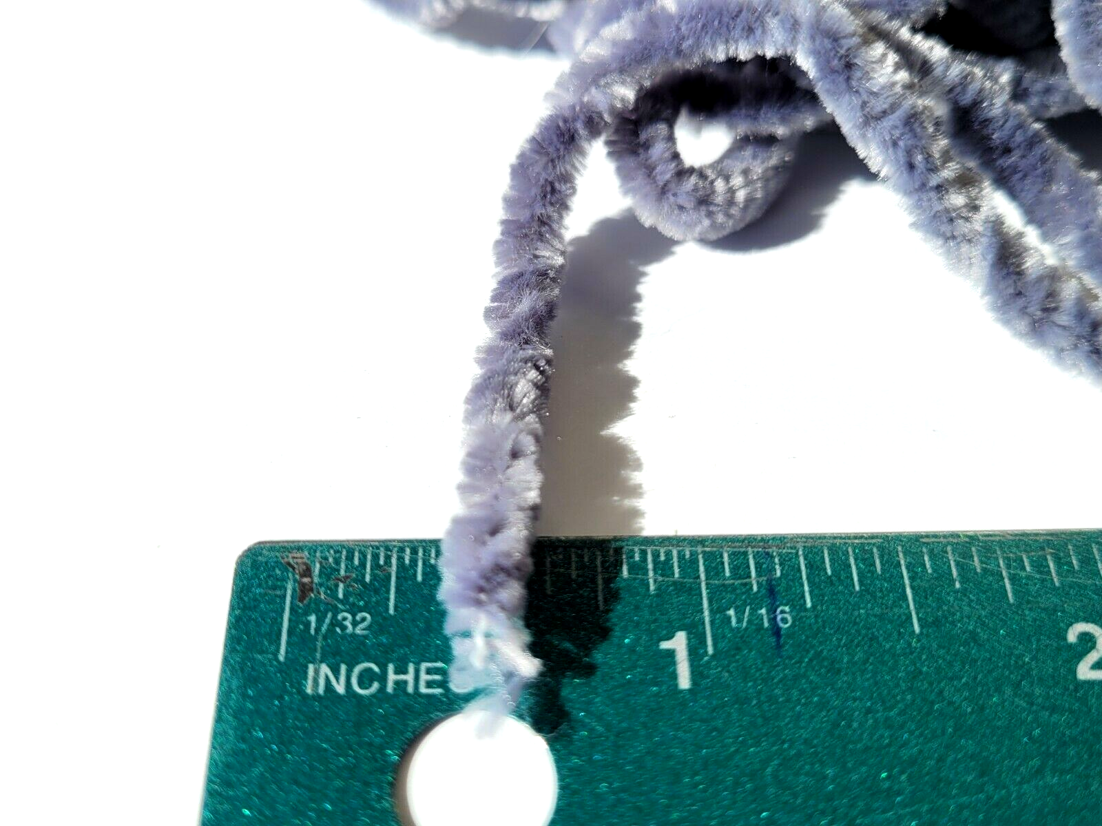 CHENILLE - GRAY - Medium - 3-4mm - 5 Yard Pack - Fly & Jig Tying Material - NEW!