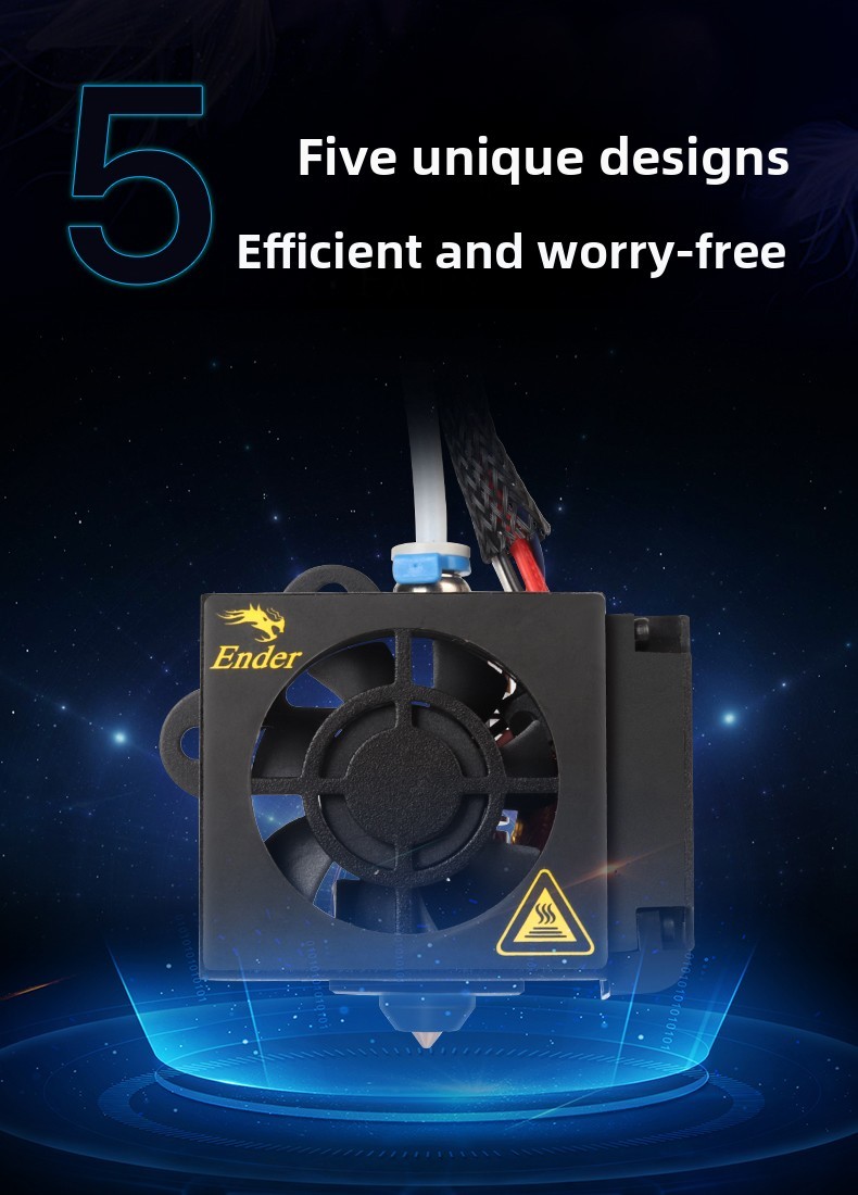 Creality 3D Ender-5Plus complete nozzle kit