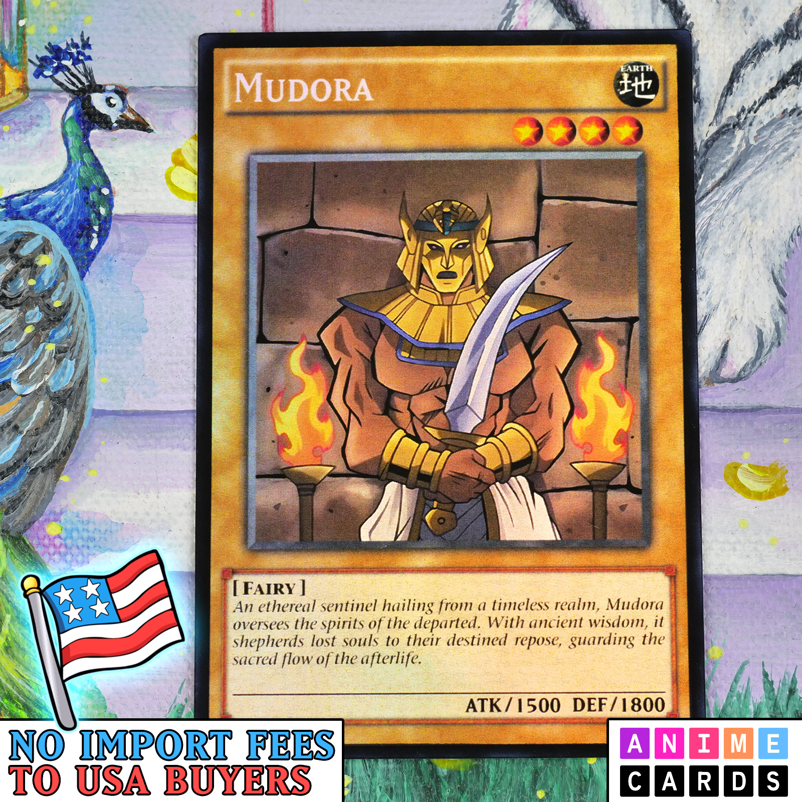 Mudora ANIME EFFECT HOLO card