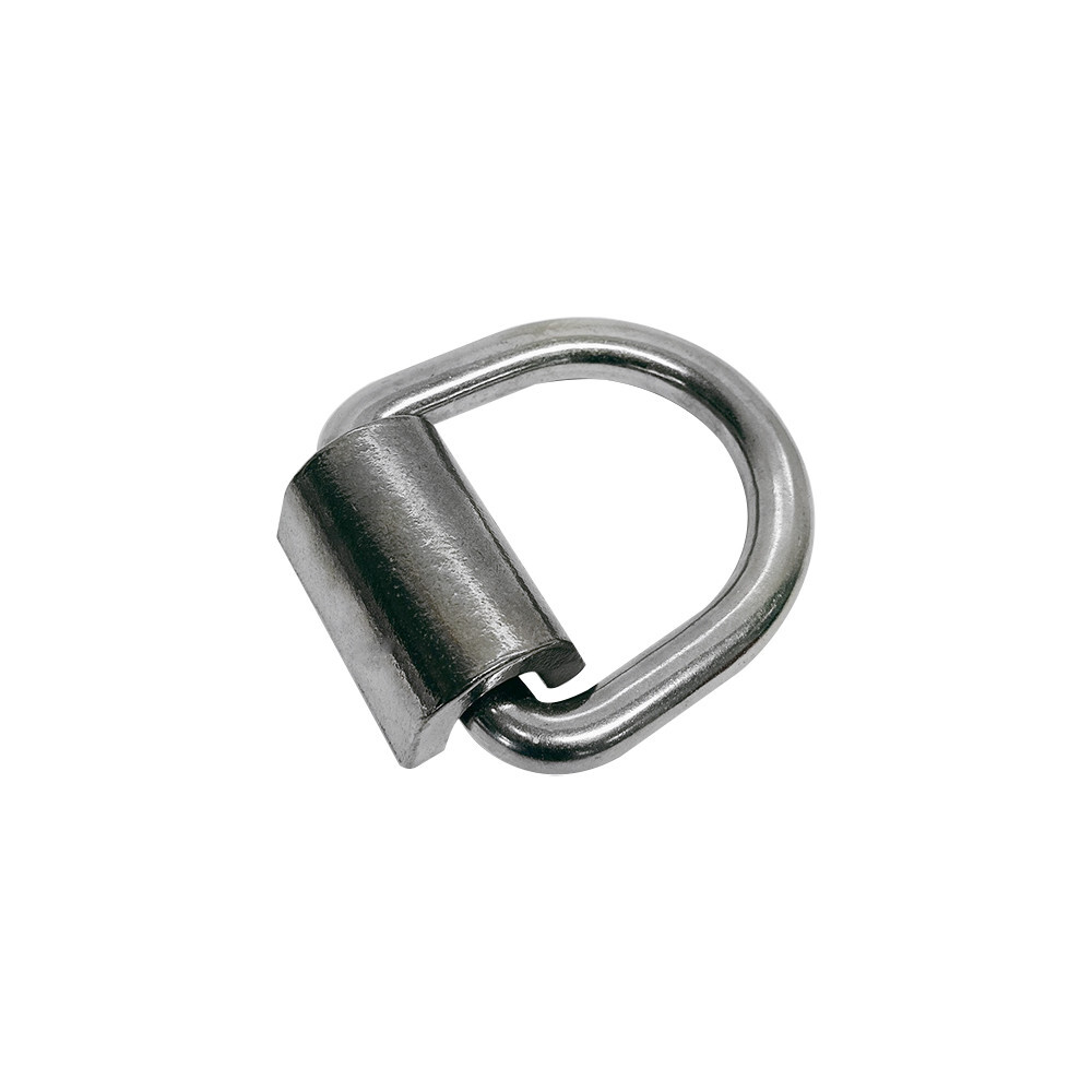 SS T316 D-Ring Lashing Ring Tie Down Anchor 1/2" for Safe and Secure Hauling,1Pc