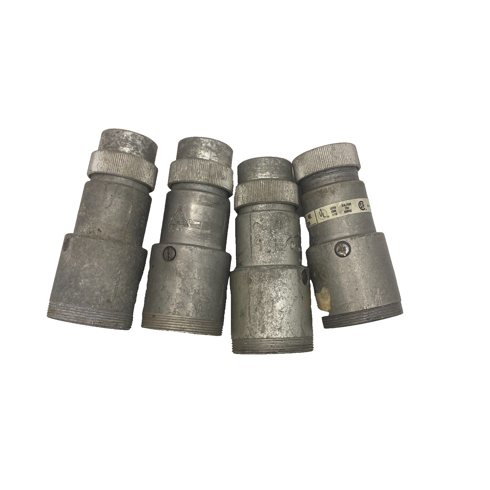 Russel Stoll 3934 Connectors 20A 600VAC 30A 250W - Lot Of 4🔔