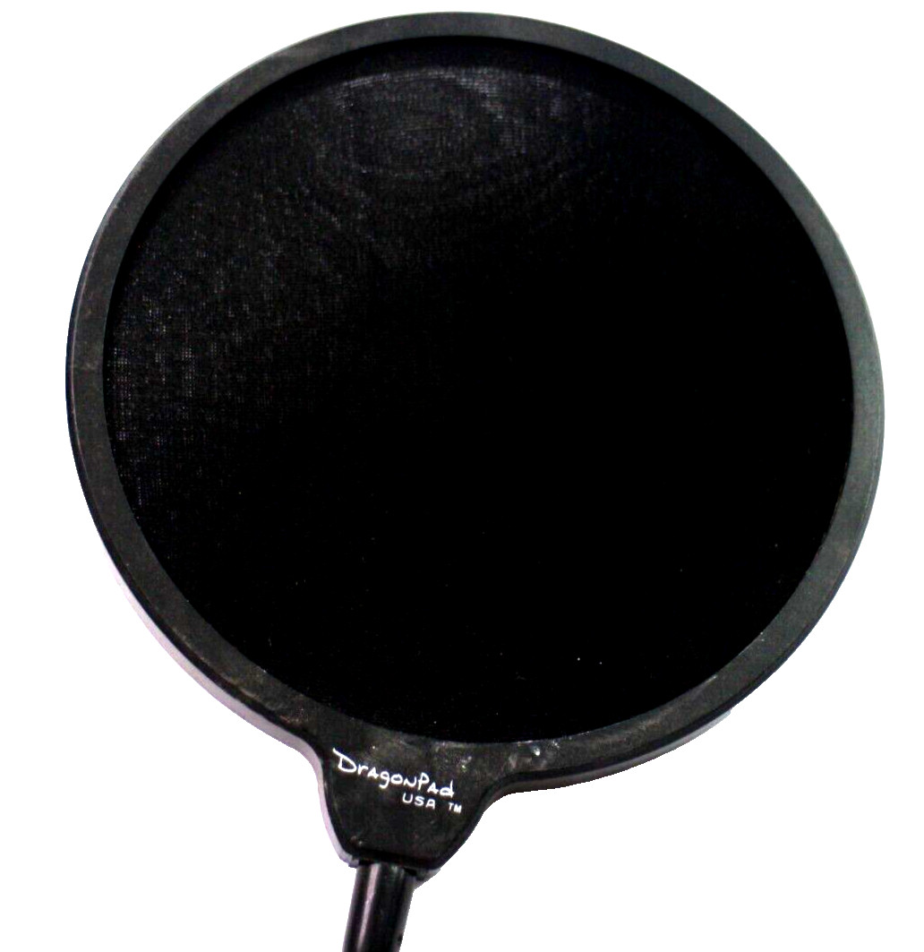 Dragonpad Microphone Gooseneck Windscreen Pop Filter Fine Screen 6"(15.2cm)