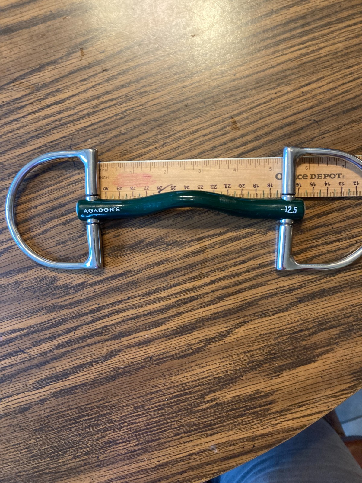 Agador FlexFlow Hunter D Ring Snaffle 5"