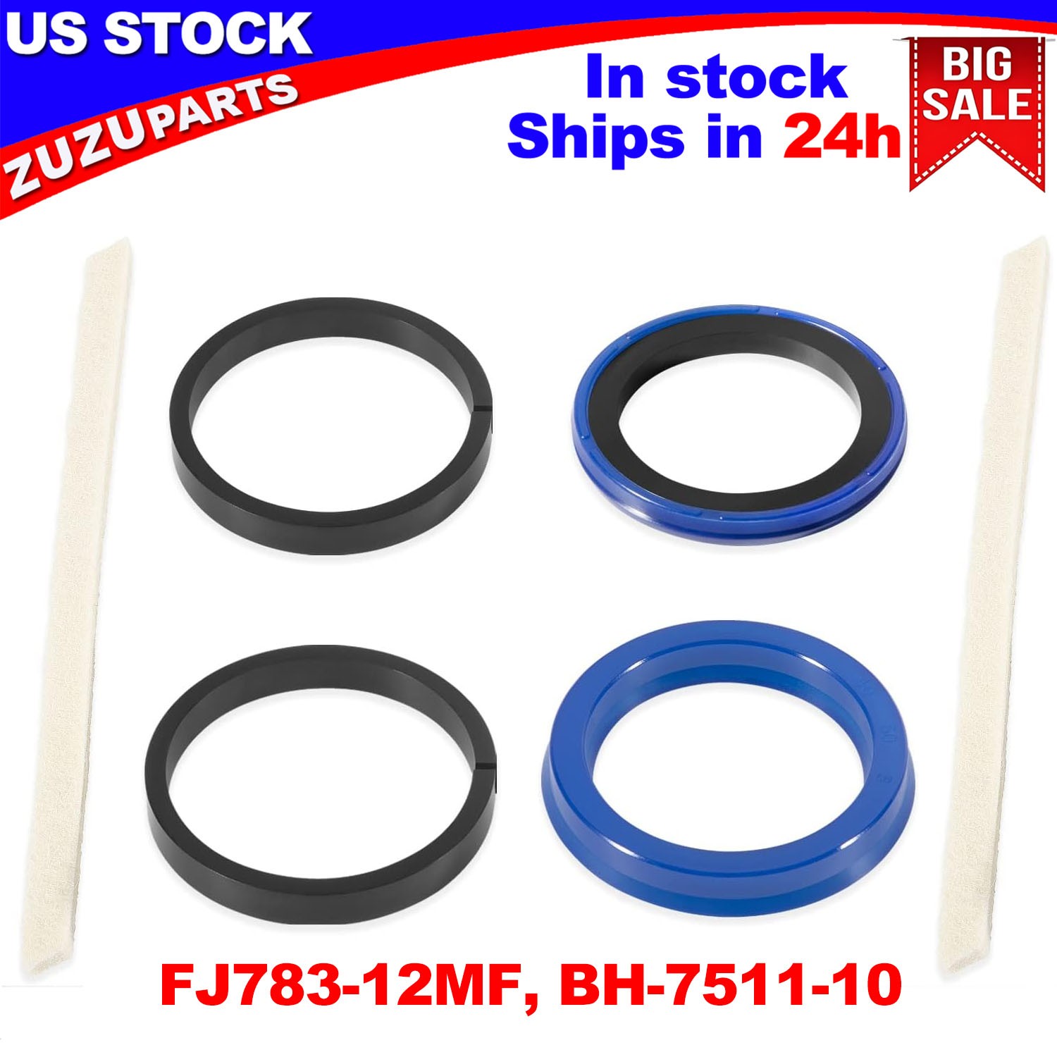 For Rotary Lift 2 post Pacoma Cylinder Seal Kit Rebuild Kit FJ7311 FJ783-12MF