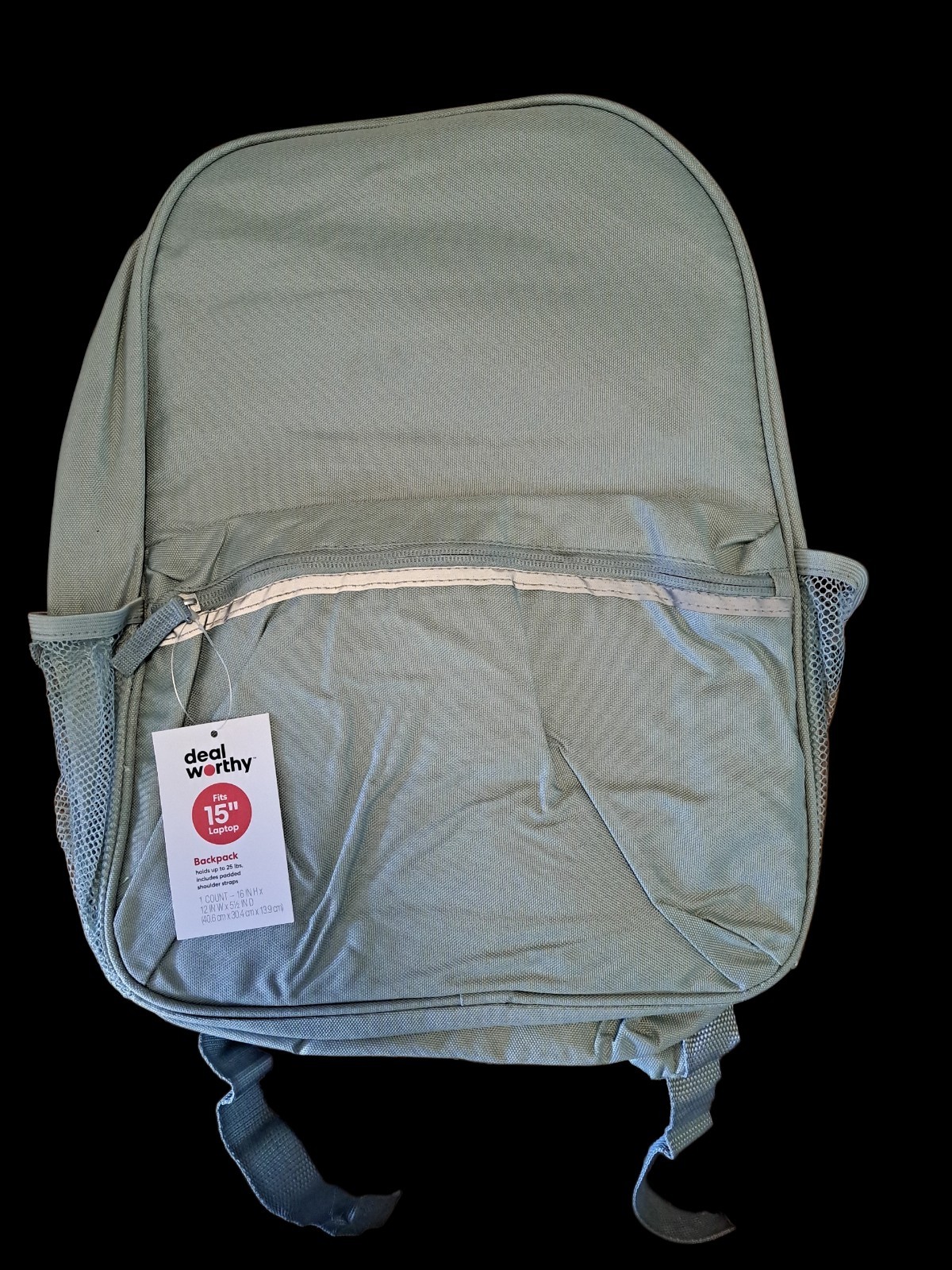 Backpack with Laptop Compartment 16x12x5.5 23L Sage New With Tag Dealworthy.