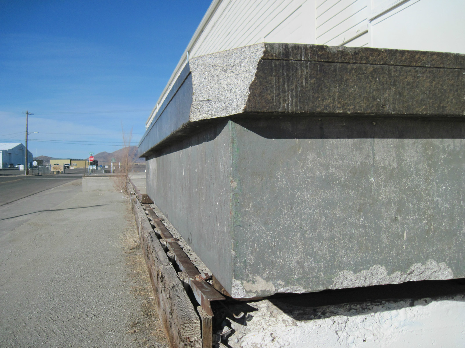Large Solid Granite Surface Plate - 240" x 72" x 30" - 20' x 6' x 2.5' - HUGE!