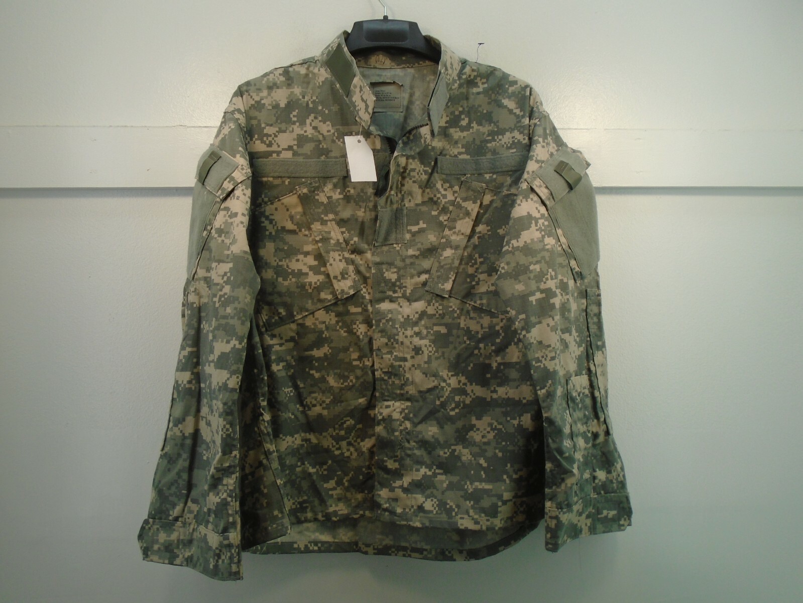 US Military Army Uniform ACU Coat Shirt Large Short 2005 New Nylon Cotton 116-B